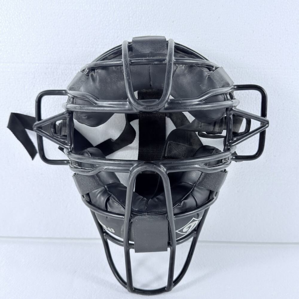 Diamond DFM-43 Baseball Softball Catcher Umpire Face Mask Black Adult Steel Cage